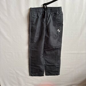 Place Sport Boys Black Jogger Pants with Elastic Waist. Size M. 7/8. INV25/379